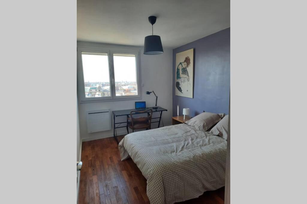 Appartement 70M² 3 Chambres Avec 3 Lits 2 Places Троа Екстериор снимка